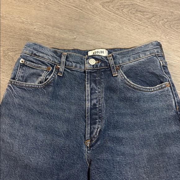 Agolde Riley Straight Leg Jeans - Picture 2 of 5